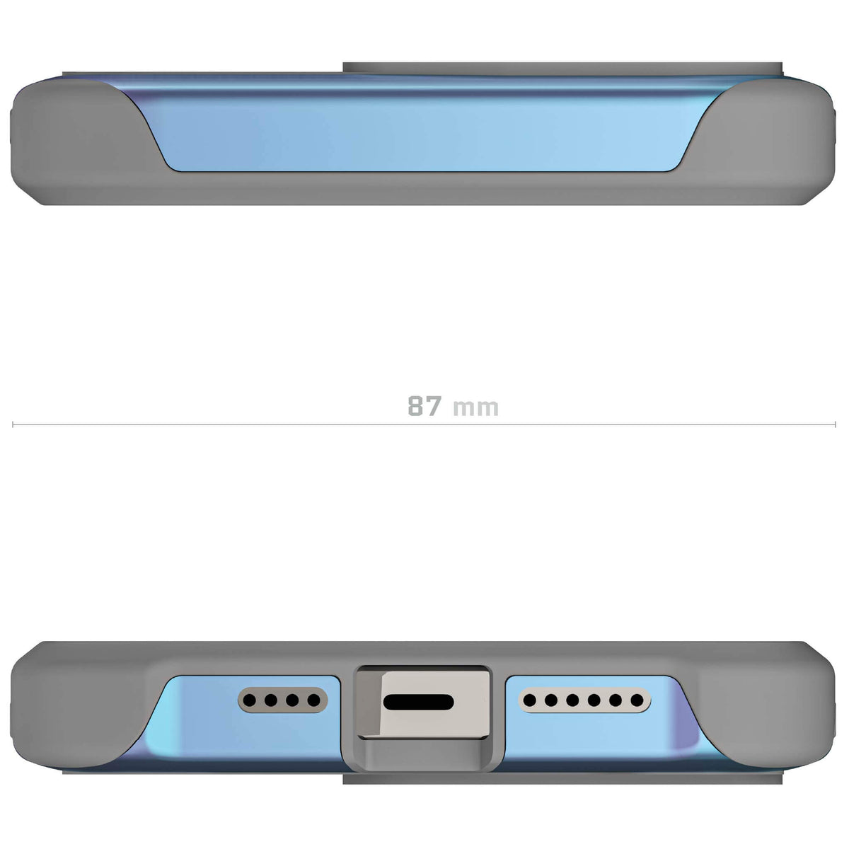 iPhone 15 Pro Max Clear Case Prismatic