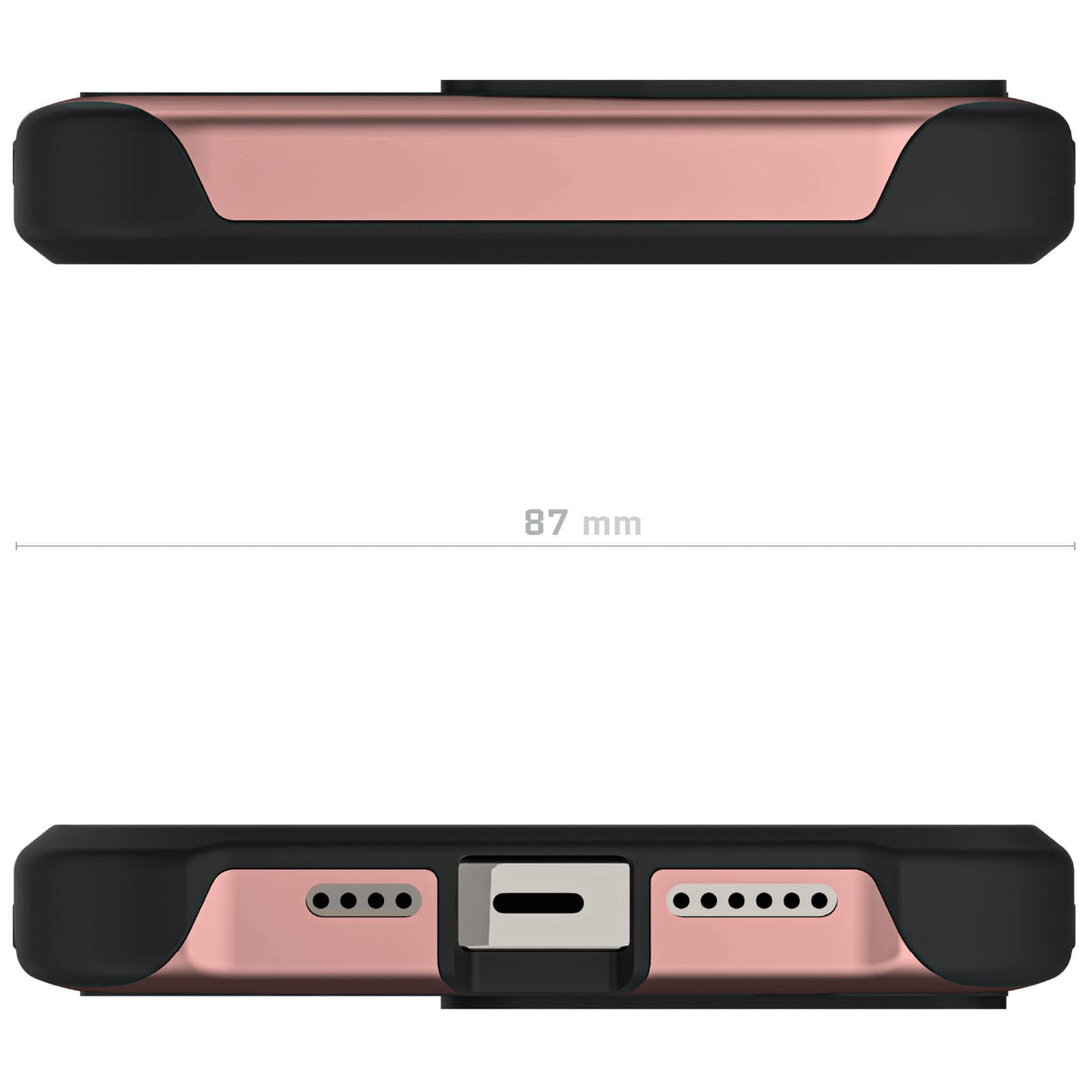 MagSafe Apple iPhone 15 Pro Clear Phone Case Pink