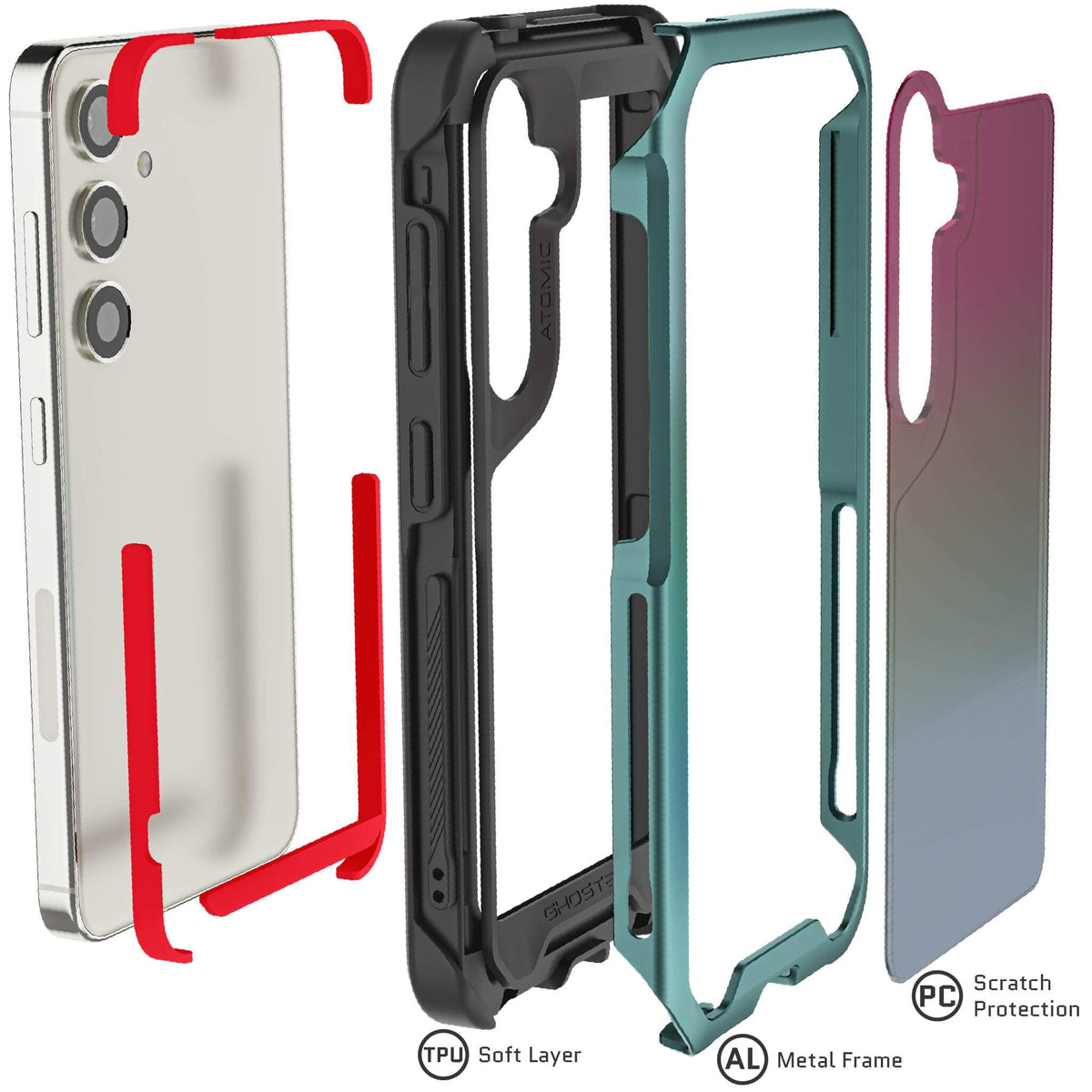 Samsung Galaxy S24 Green Case