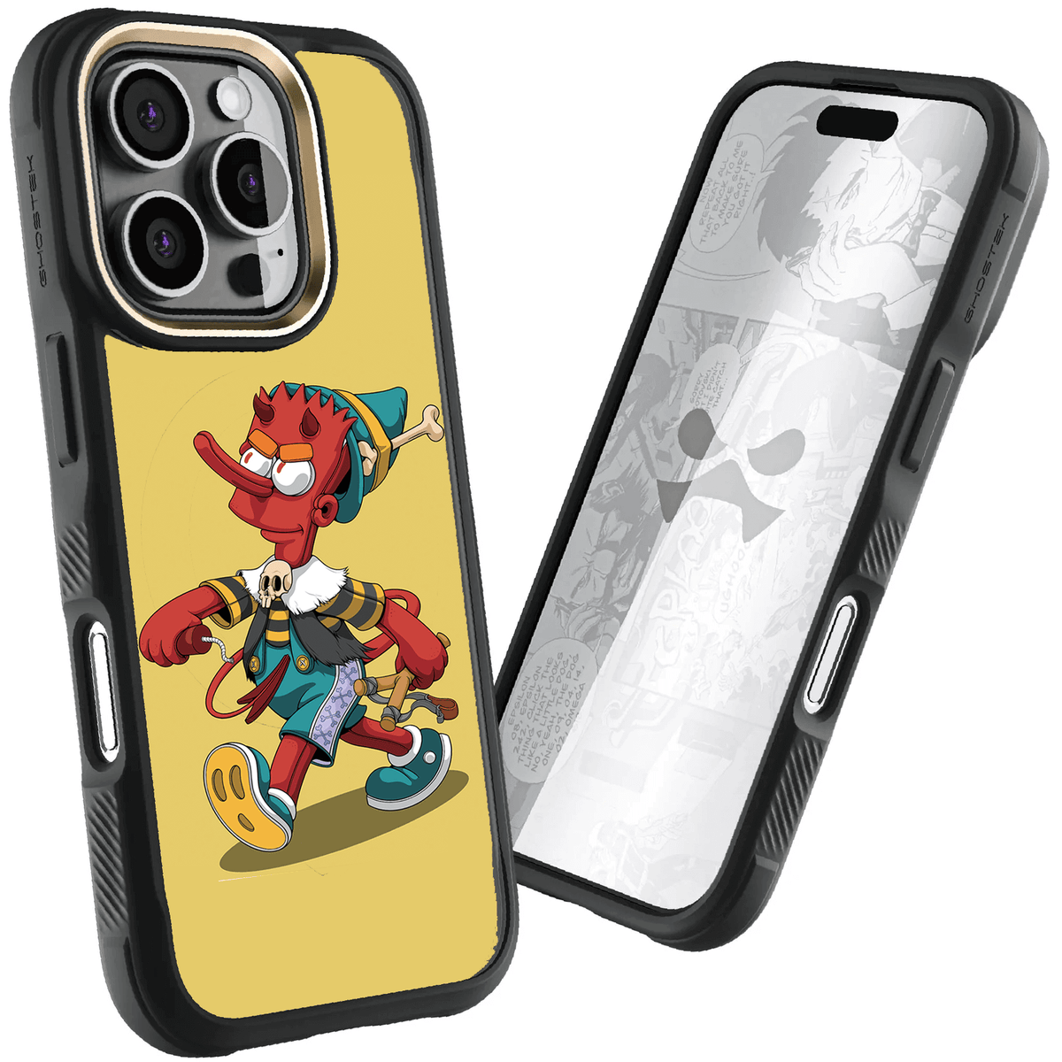 Apple iPhone 16 Pro BAROCCHIO DEVIL by Dhani Barragán Artist Artwork Protective Phone Case Limited Edition Collab Cover