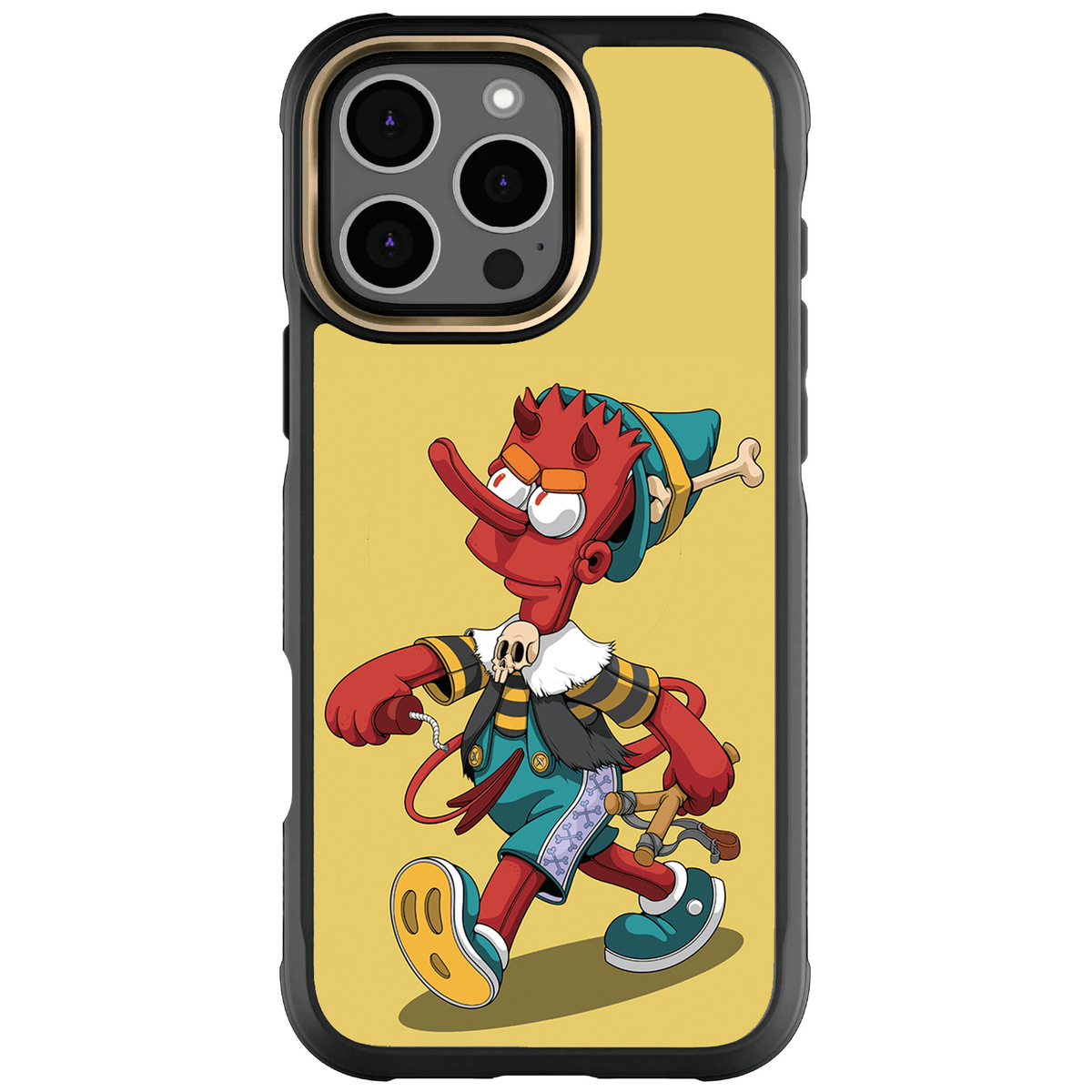 Apple iPhone 16 Pro Max BAROCCHIO DEVIL by Dhani Barragán Artist Artwork Protective Phone Case Limited Edition Collab Cover