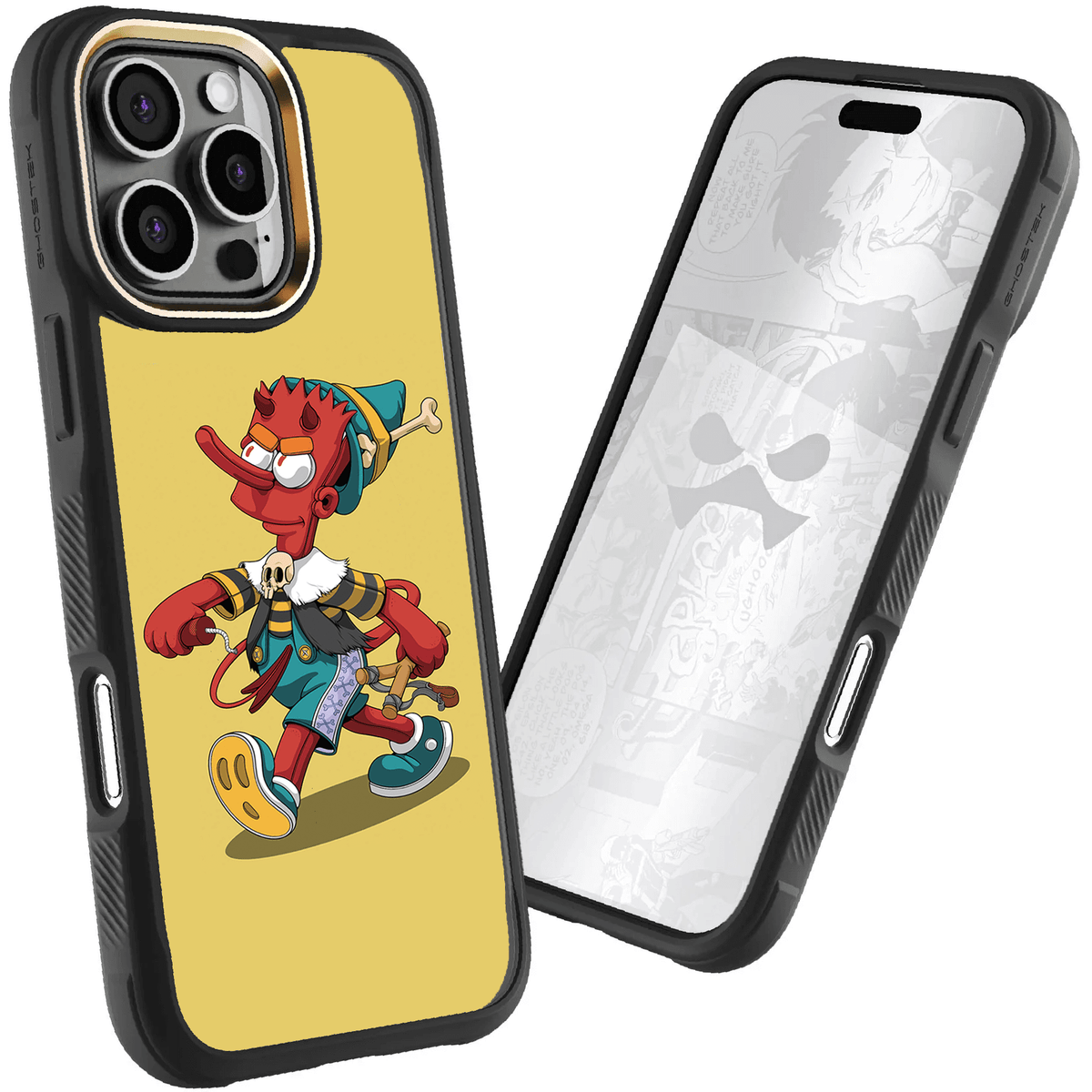 iPhone 16 Pro Max BAROCCHIO DEVIL by Dhani Barragán Artist Artwork Protective Phone Case Limited Edition Collab Cover