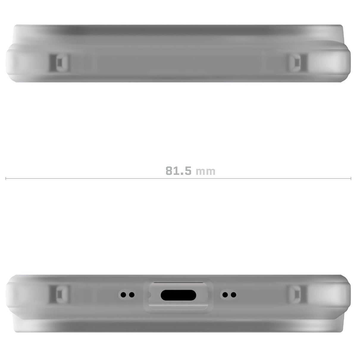 Apple iPhone Air Case Clear Matte MagSafe Phone Cover