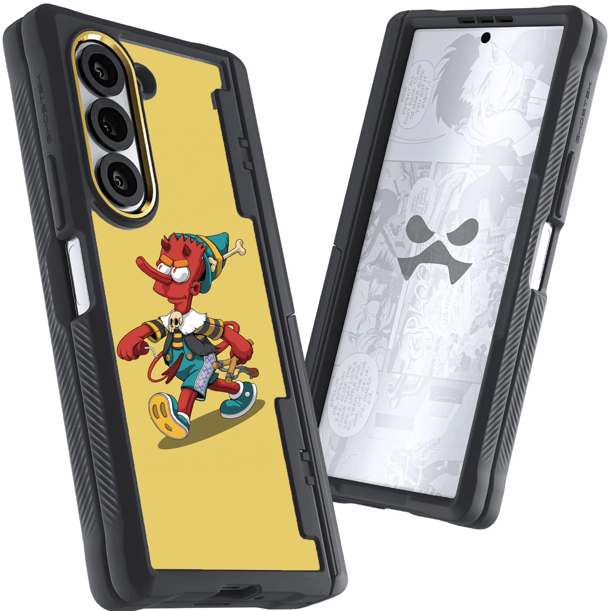 Samsung Galaxy Z Fold 6 BAROCCHIO DEVIL by Dhani Barragán Artist Artwork Protective Phone Case Limited Edition Collab Cover