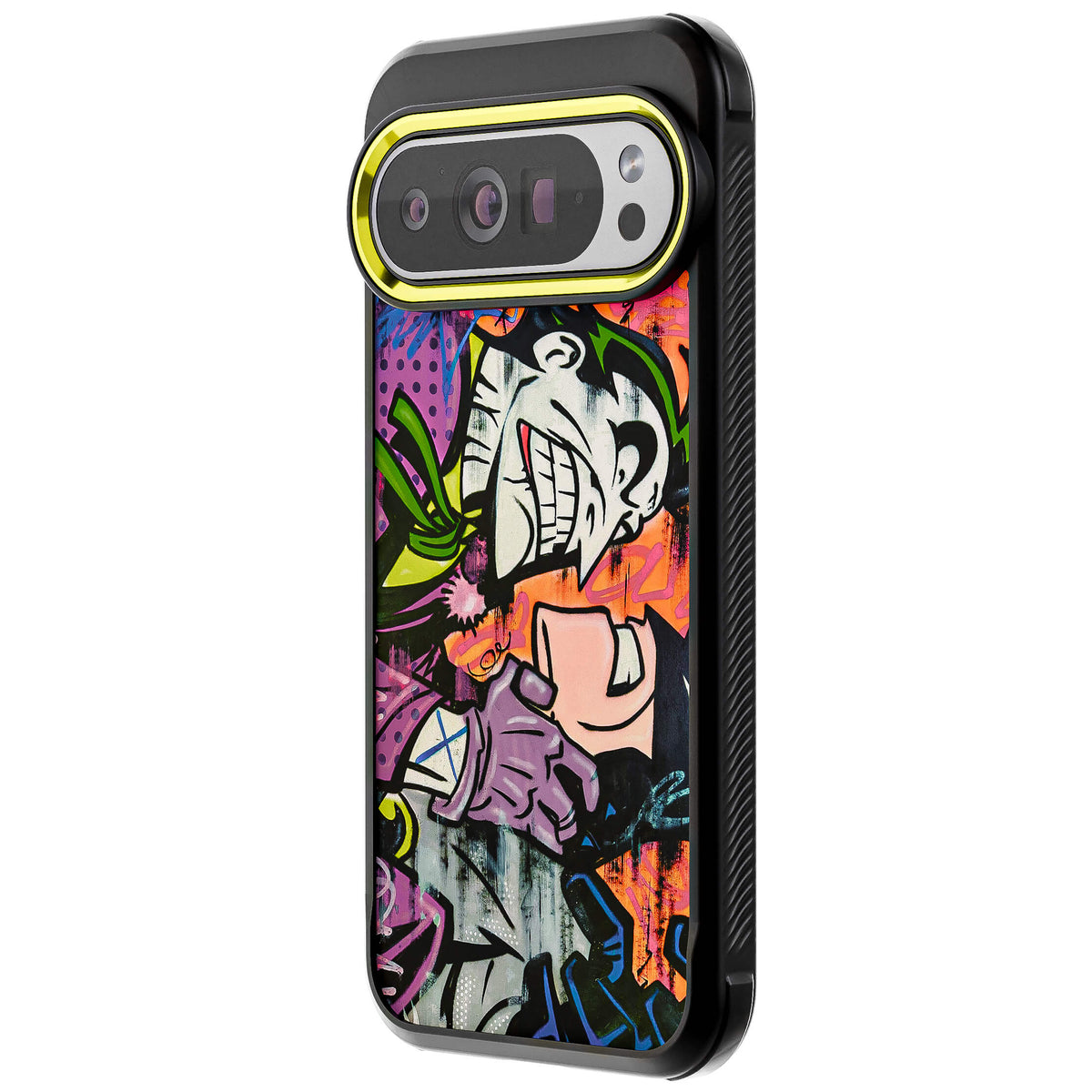 Pixel 10 Pro XL Joker vs Batman - Spraypaint Case Phone Cover