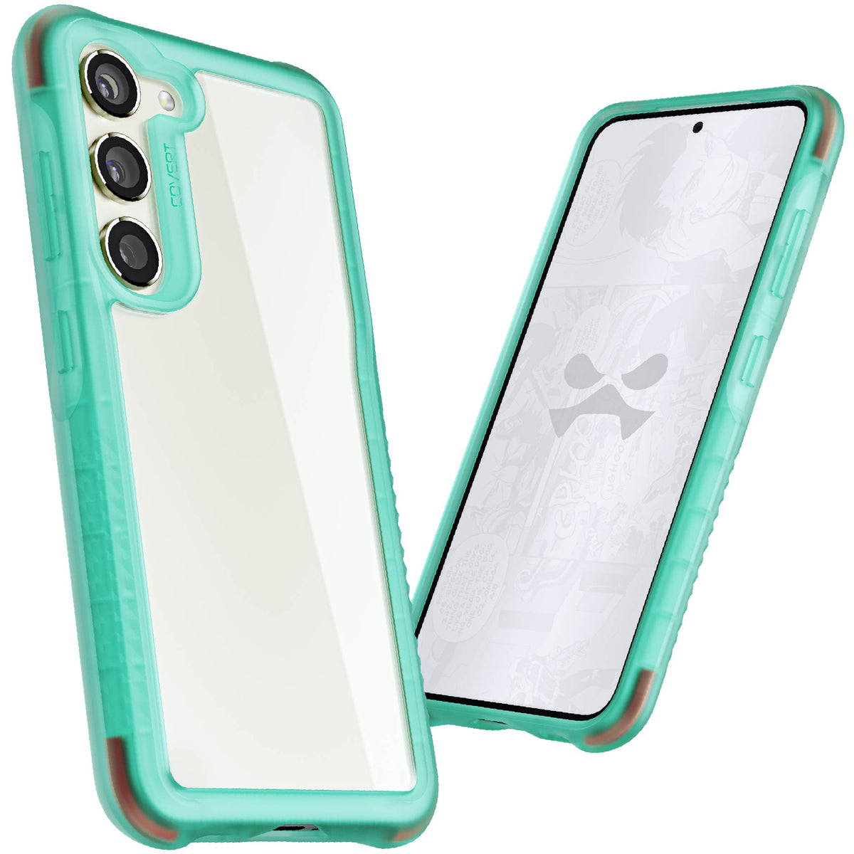 Samsung Galaxy S23 Case Teal Clear