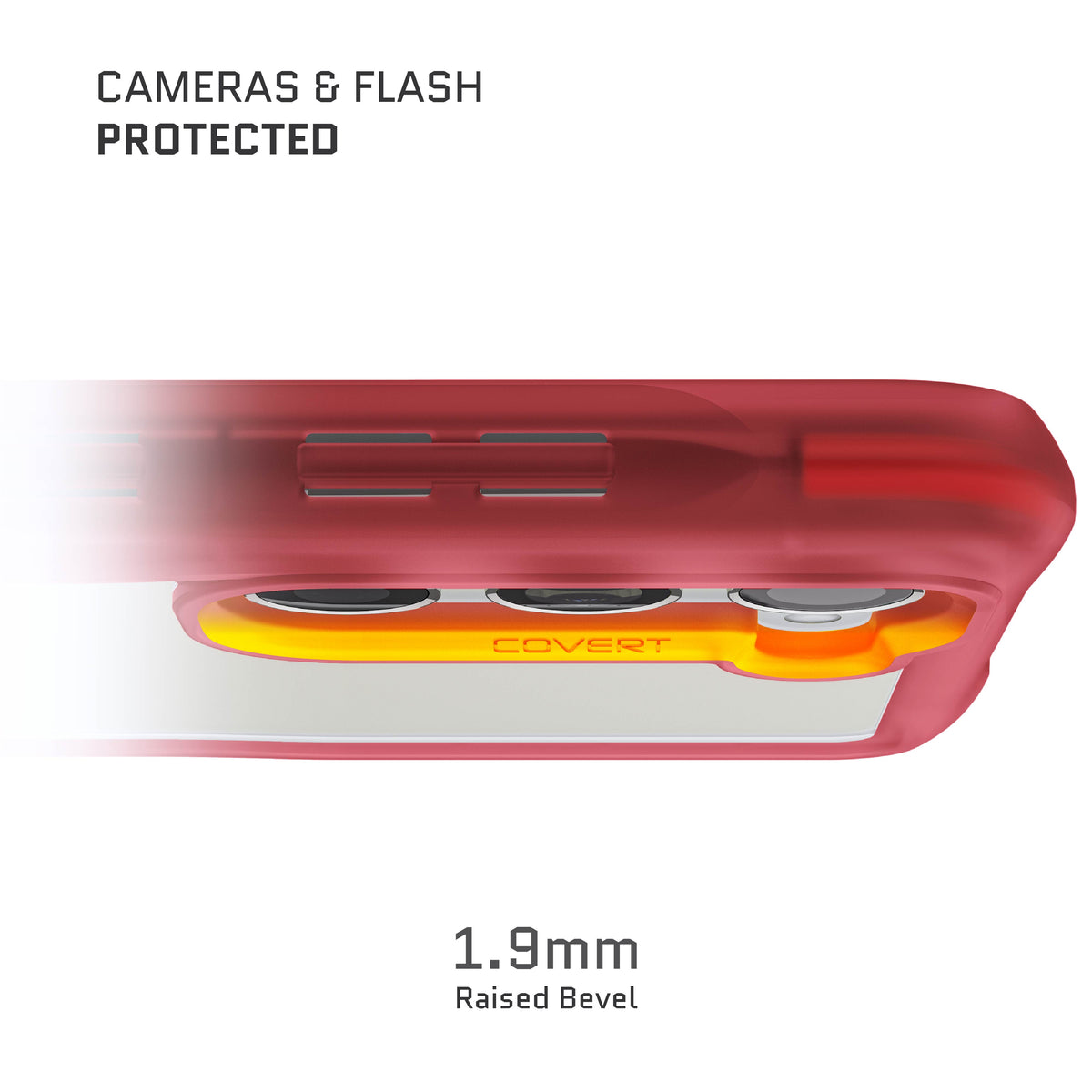 Galaxy S23 Case Red Clear
