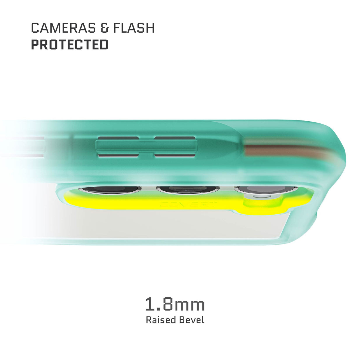 Galaxy S23 Plus Case Teal Clear
