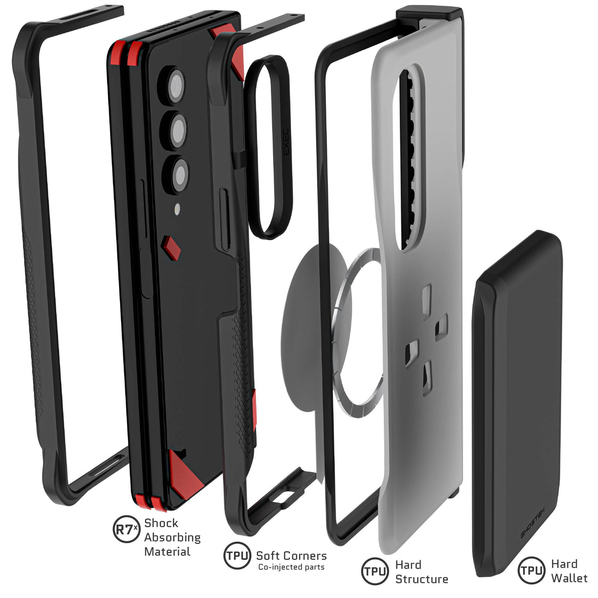 samsung galaxy zfold4 card holder