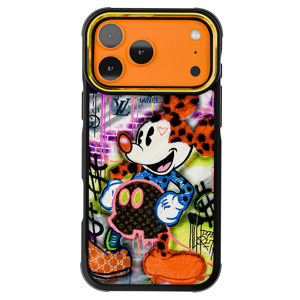 iPhone 18 Pro Max Case Mickey Mouse 
Plush Fashion Collab Artwork Phone Cover MagSafe Doped Out M Artist