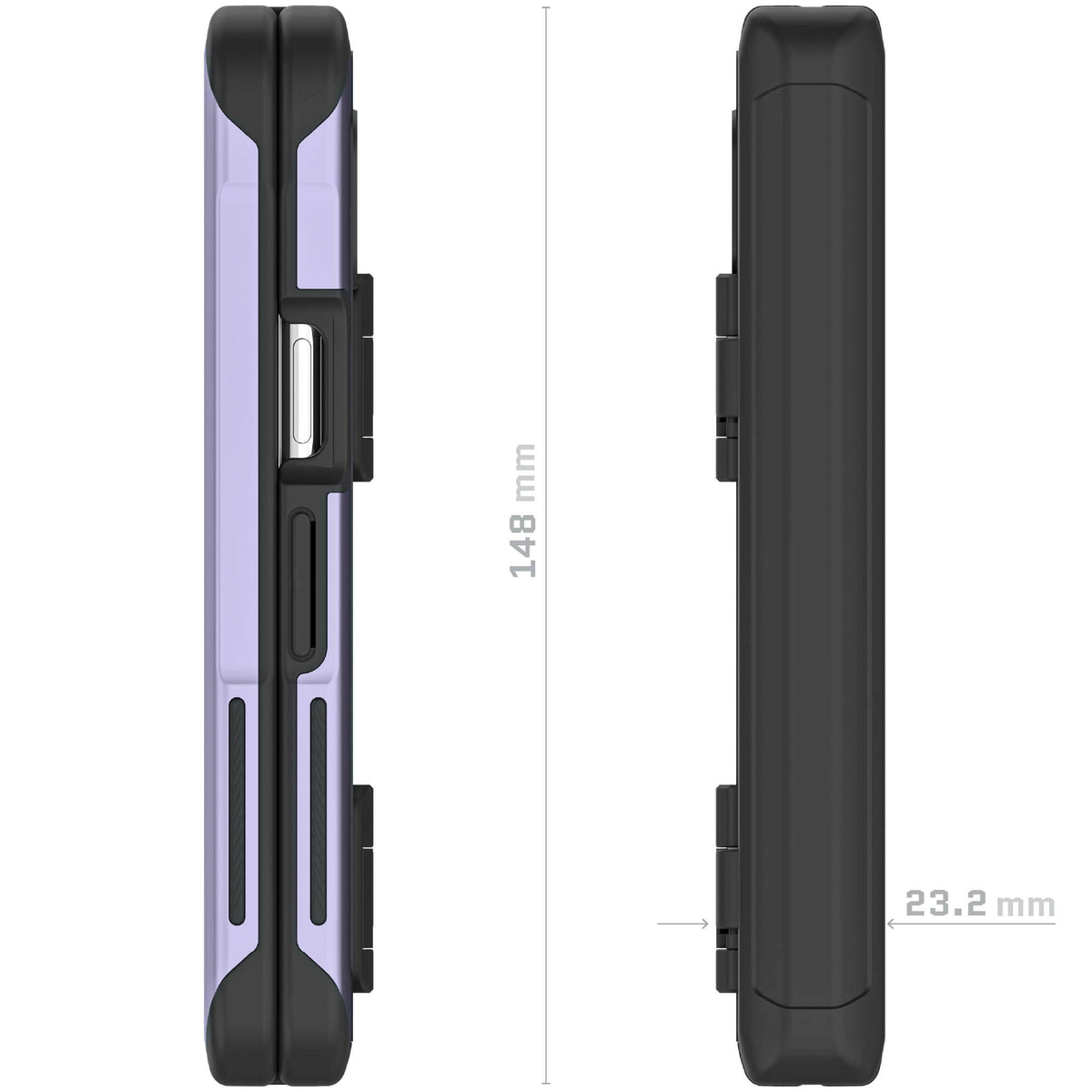 Purple Pixel Fold Case
