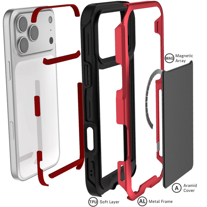 iPhone 17 Pro / Max Aluminum MagSafe Cases — ATOMIC