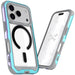 Apple iPhone 17 Pro Case Prismatic MagSafe Aluminum Metal Bumper Clear Protective Phone Cover
