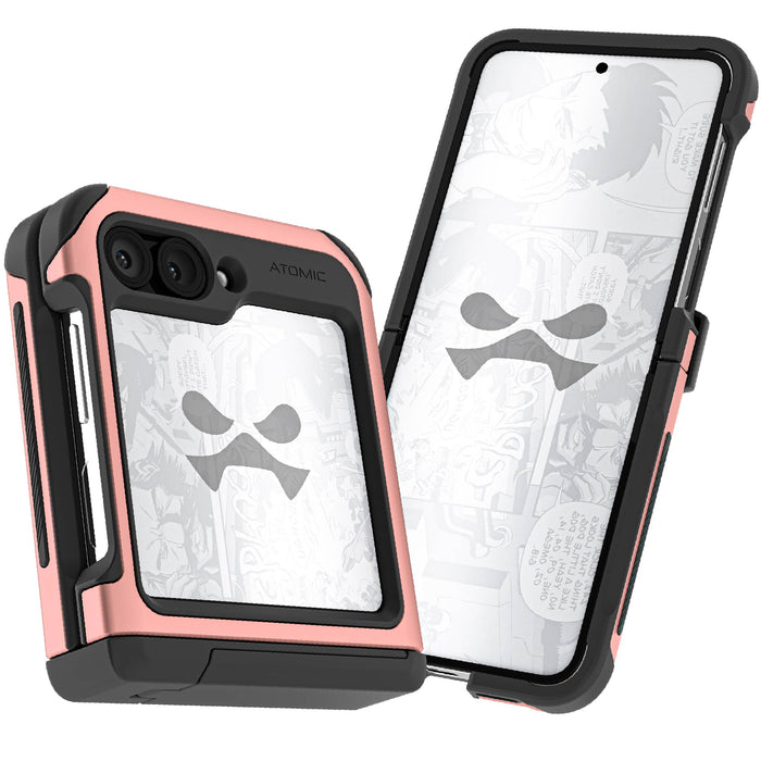 Pink Samsung Flip 6 Case with Kickstand