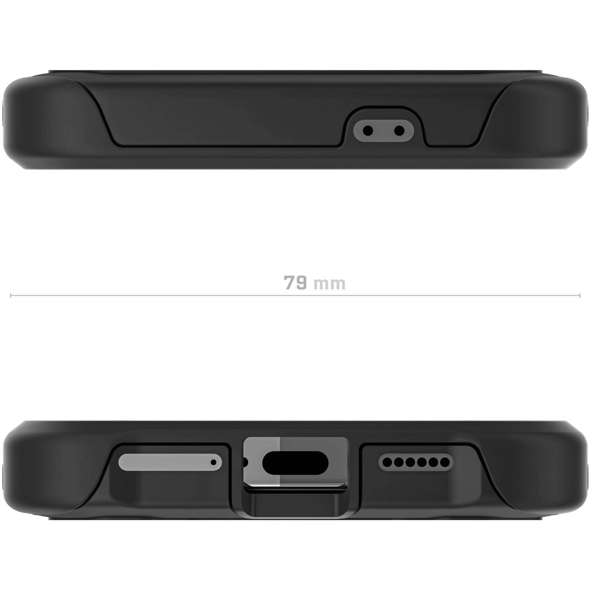 Samsung Galaxy S24 Case Black Aluminum