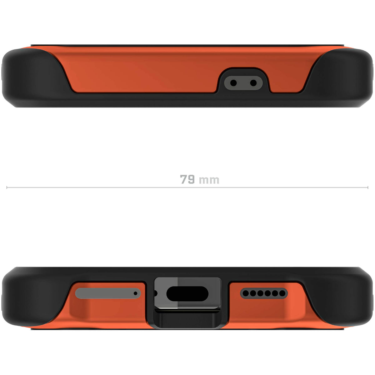 Fabric Galaxy S24 Case Orange