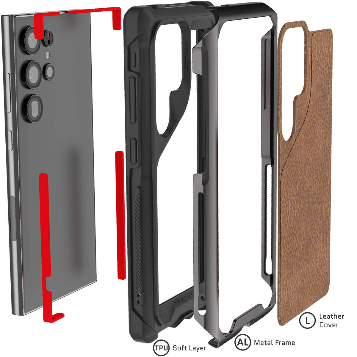 Samsung Galaxy S24 Ultra Gunmetal Case
