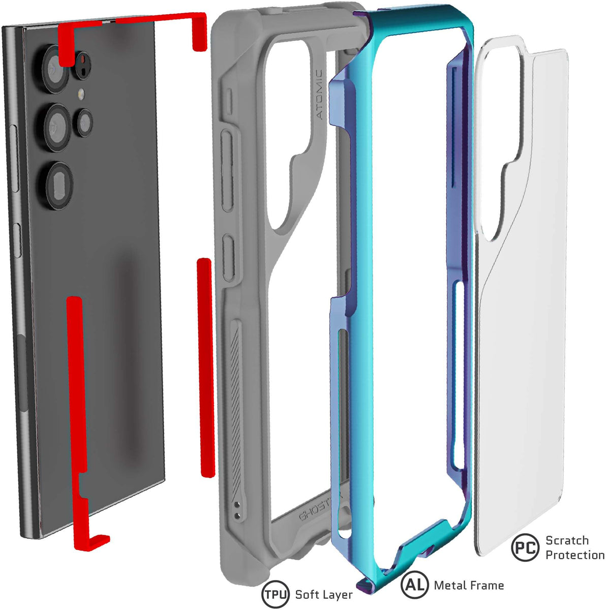Samsung Galaxy S24 Ultra Case Holographic