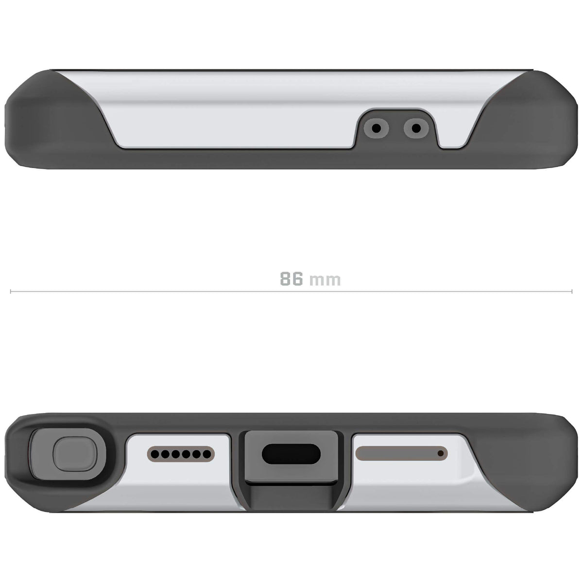 Silver Samsung Galaxy S24 Ultra Case