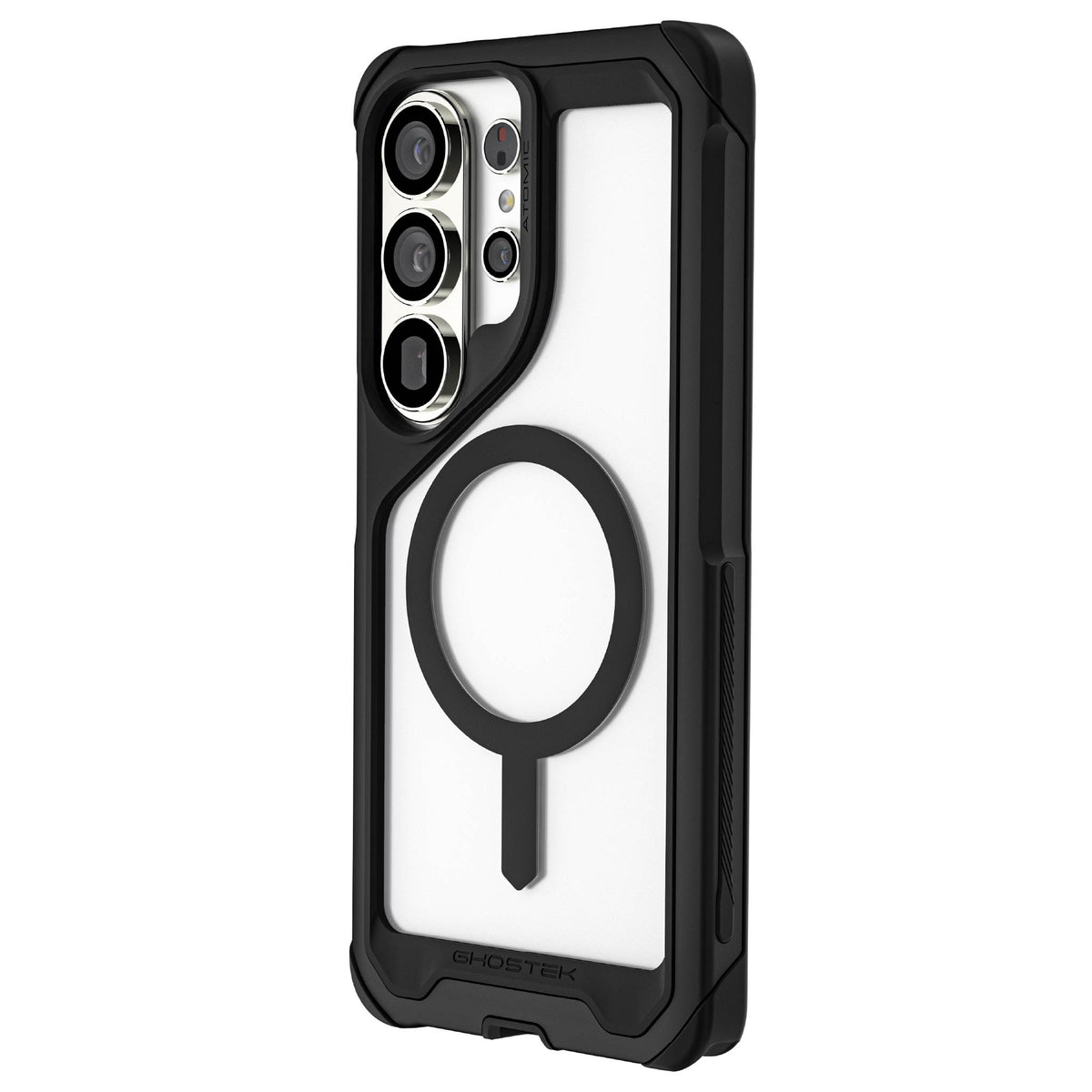 Clear Galaxy S26 Ultra Case MagSafe Metal Protective Phone Cover Black Shockproof Heavy Duty