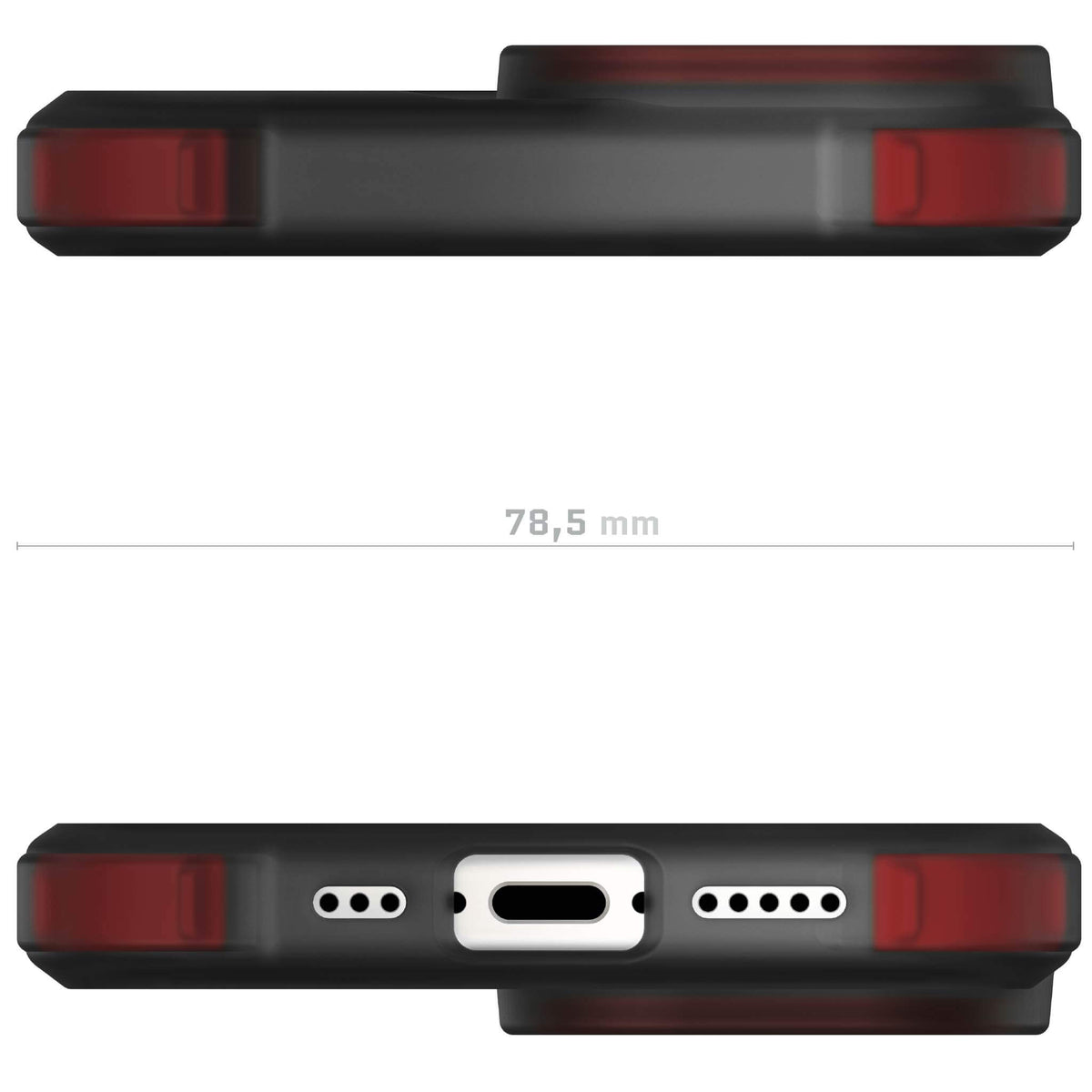 Claer iPhone 15 Plus Phone Case Smoke MagSafe