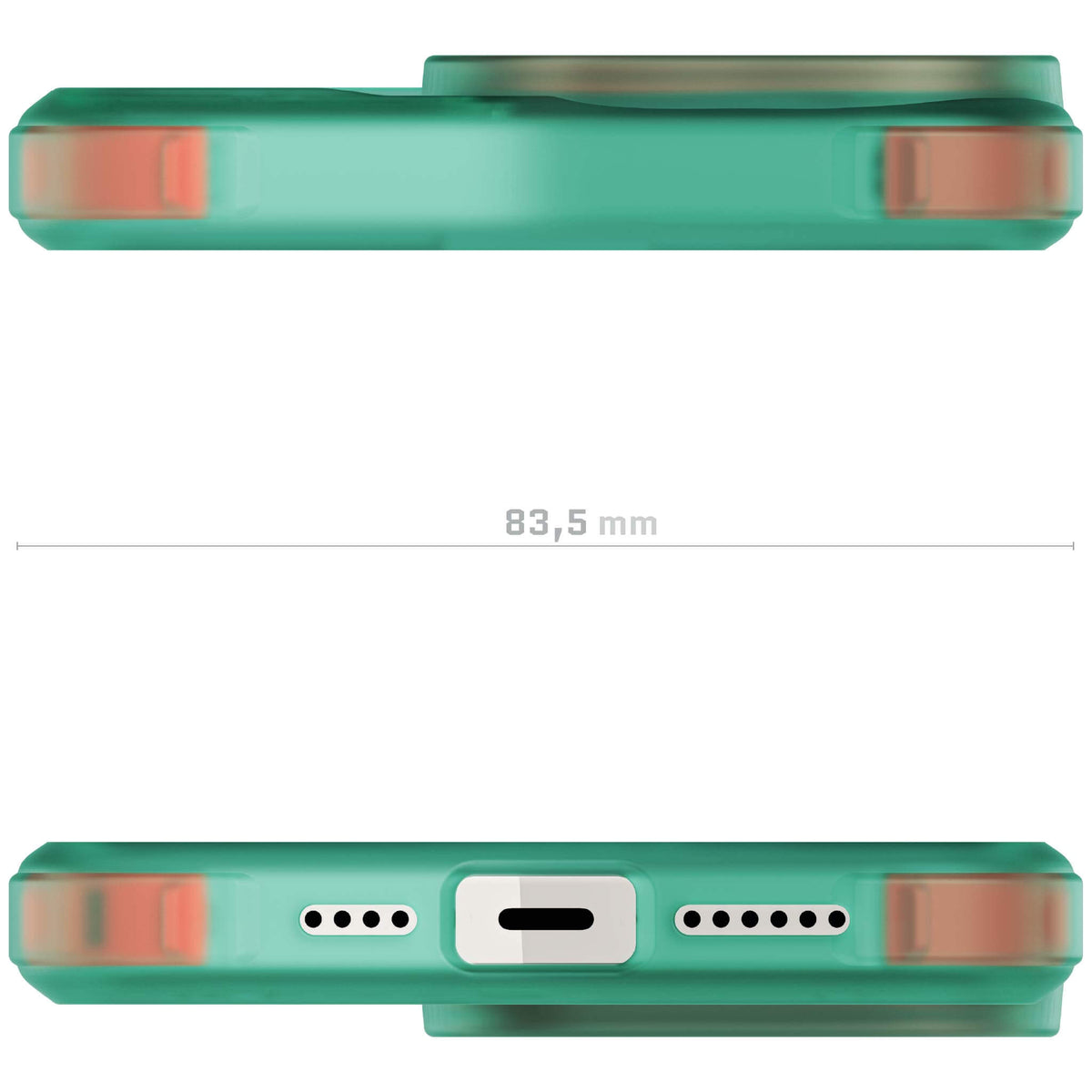 Teal iPhone 15 Pro Case