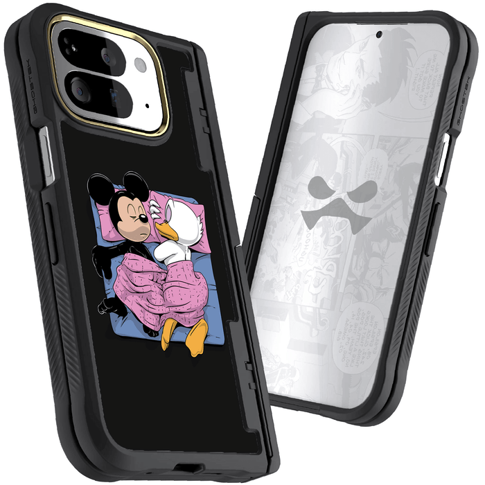 Pixel 10 Pro Fold Sleeping Together by RX Strip Artist Artwork Protective Phone Case Limited Edition Collab Cover