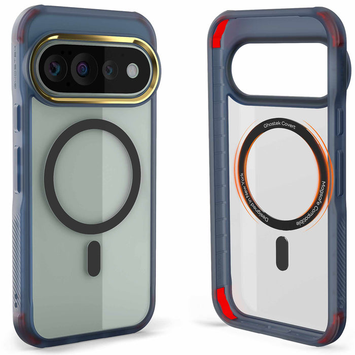 Google Pixel 11 Pro Case Clear Blue MagSafe