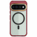 Google Pixel 11 Pro Case Clear Red MagSafe Magnetic Ring Protective Phone Cover