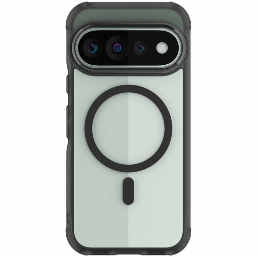 Google Pixel 11 Pro Case Clear Black Smoke MagSafe Magnetic Ring Protective Phone Cover