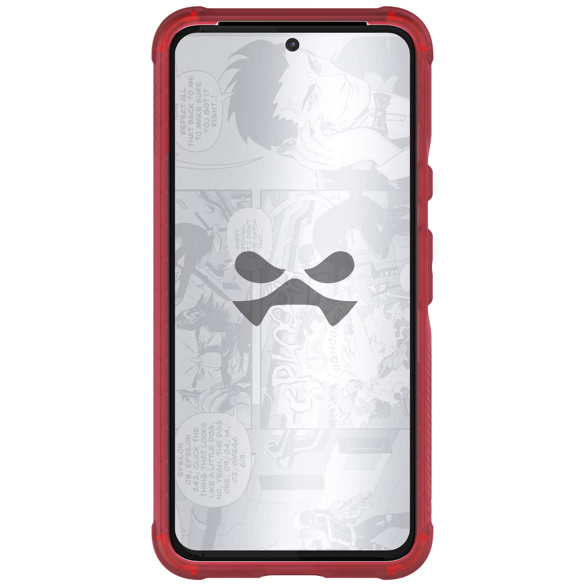 Google Pixel 8 Clear Red Case