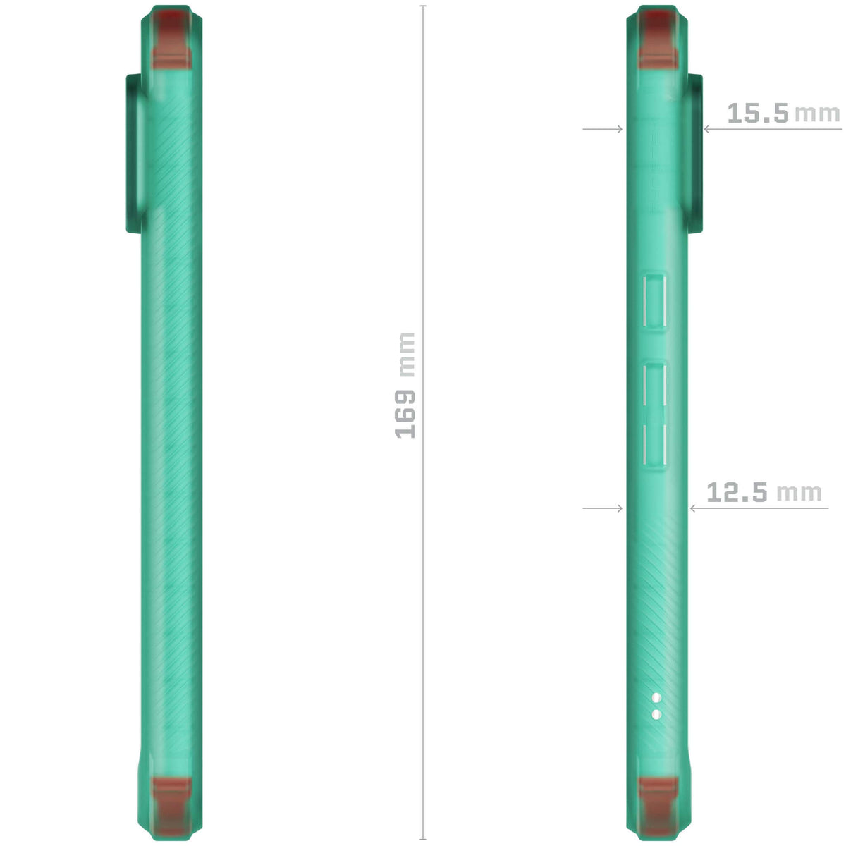 Teal Pixel 8 Pro Phone Case Clear