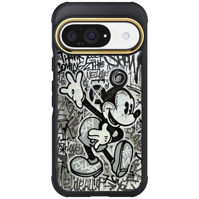 Google Pixel 9 Mickey Mouse Everything Turns Grey Case