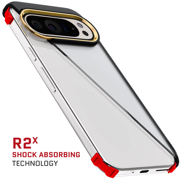 Pixel 9 Pro Clear Black Phone Case