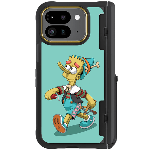 Pixel 9 Pro Fold BAROCCHIO by Dhani Barragán Artist Artwork Protective Phone Case Limited Edition Collab Cover