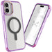 iPhone 16 Plus MagSafe Clear Purple Case