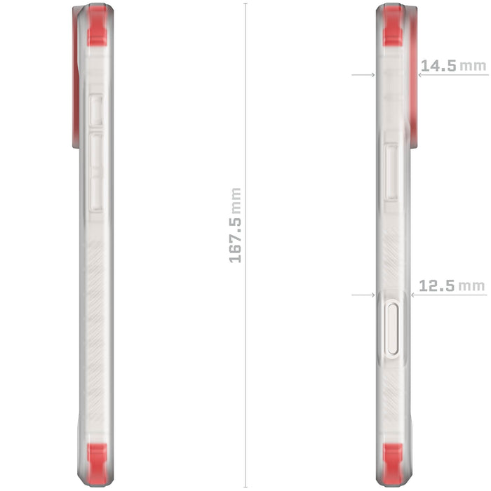 Apple iPhone 16 Plus MagSafe Clear Protective Phone Case Cover Magnetic Silicone