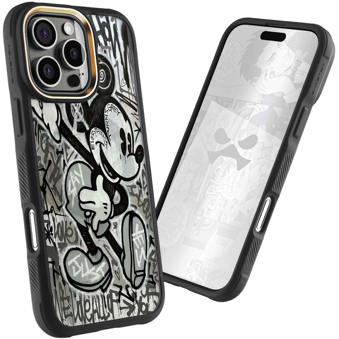 Apple iPhone 16 Pro Max Mickey Mouse Everything Turns Grey Case