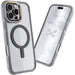 iPhone 16 Pro Max Clear Grey Case MagSafe