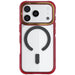 iPhone 17 Pro Case Red Clear MagSafe Protective Phone Cover Shockproof Magnetic Mag Safe Slim Thin