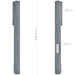 iPhone 17 Pro Case Gray Clear MagSafe Phone Cover