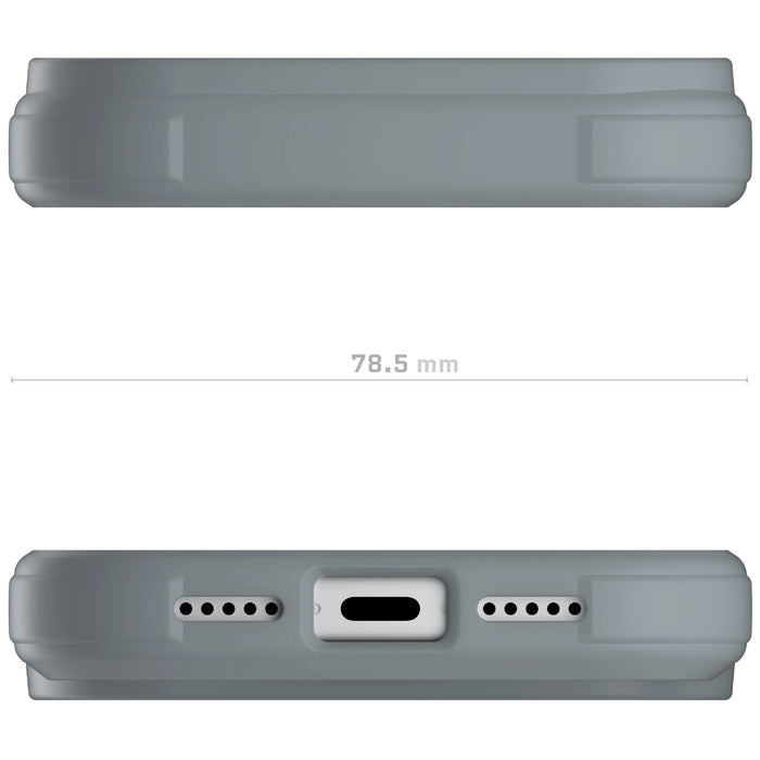 iPhone 17 Pro Case Gray Clear MagSafe