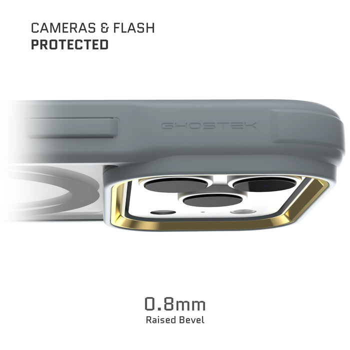 iPhone 17 Pro Max Case Grey Clear MagSafe Protective Phone Cover Shockproof Magnetic Mag Safe