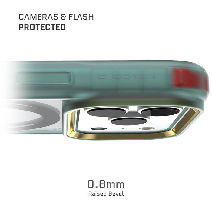 iPhone 17 Pro Max Case Teal Clear MagSafe Protective Phone Cover Shockproof Magnetic Mag Safe