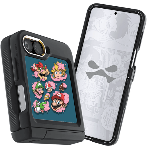 Samsung Galaxy Z Flip 6 DECONSTRUCTED SUPER M CHUNKS by Dhani Barragán Artist Artwork Protective Phone Case Limited Edition Collab Cover