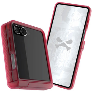 
                                Galaxy Z Flip 7 Protective Clear MagSafe Case  — COVERT