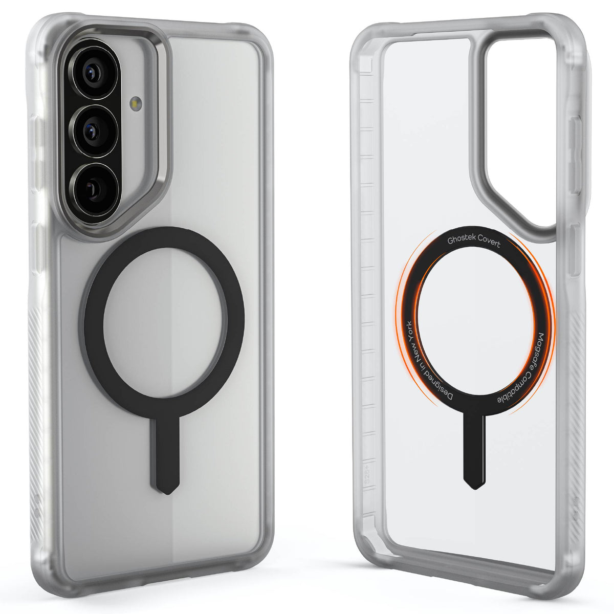 Samsung Galaxy S26+ Clear Case MagSafe Protective Phone Cover Magnetic Ring Shockproof Premium