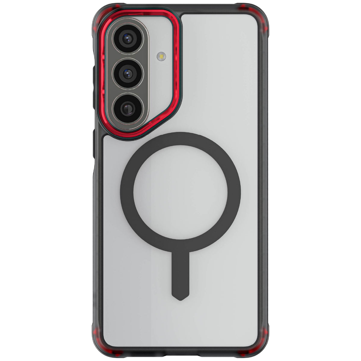 Samsung S26+ Clear Case MagSafe Protective Phone Cover Magnetic Ring Shockproof Premium Smoke