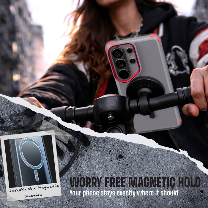 Galaxy S26 Ultra Clear Case MagSafe Protective Phone Cover Magnetic Ring Shockproof Premium Grey Limited Edition