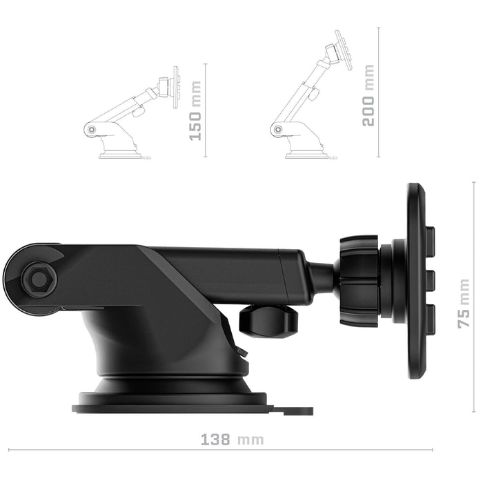 Vehicle Accessory Mount EXEC6 Case Accessory - Car Mount Attachment — GHOSTEK